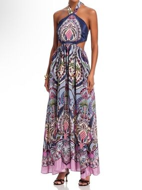 FARM RIO ODARA BLUE MAXI DRESS‼️